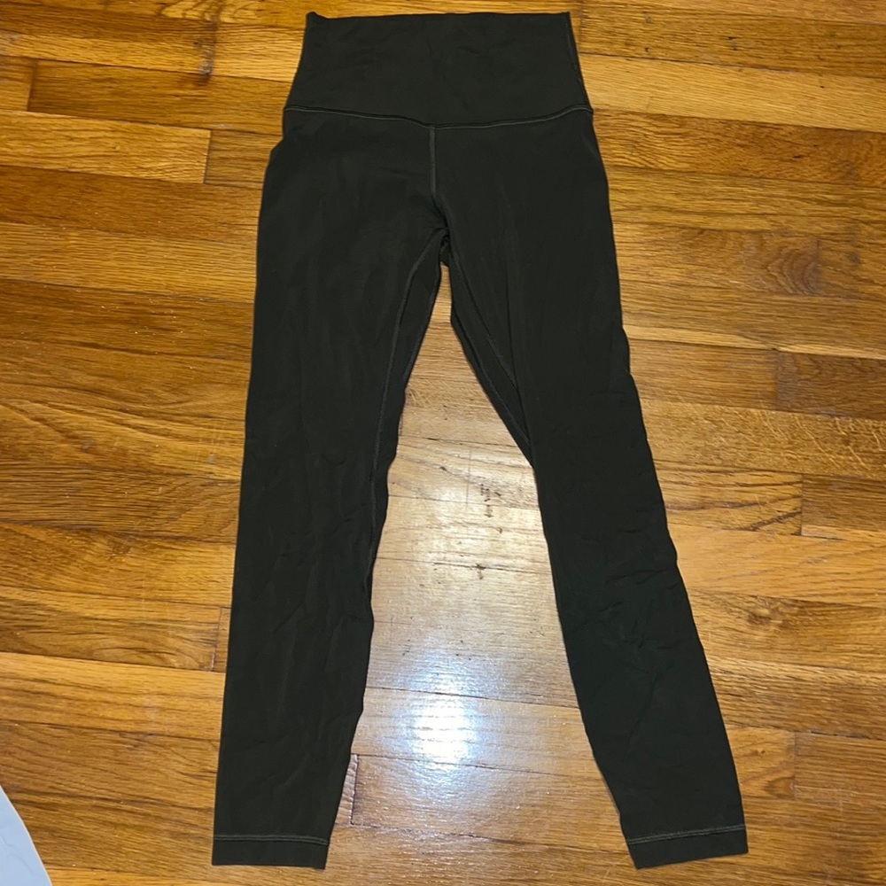 Olive Green Lululemon Align Leggings Perfect Condition!